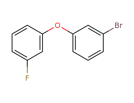 Molecular Structure of 156176-01-1 (Benzene, 1-bromo-3-(3-fluorophenoxy)-)