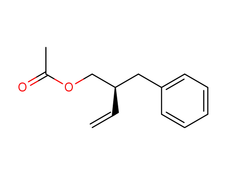 (2S)-2-vinyl-3-phenyl-1-propyl acetate