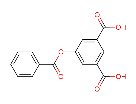 Molecular Structure of 102059-70-1 (BENZOYLOXY-3,5-BENZENEDICARBOXYLICACID)