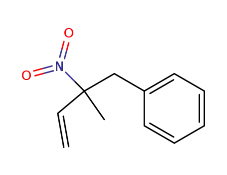 Molecular Structure of 83659-69-2 (3-methyl-3-nitro-4-phenyl-1-butene)
