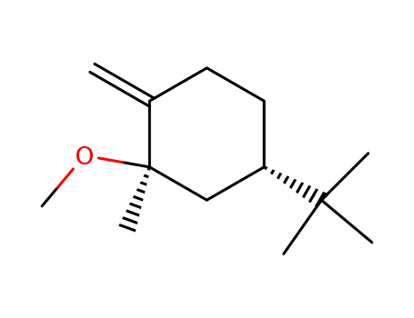 (1R*,5S*)-5-(1,1-dimethylethyl)-1-methoxy-1-methyl-2-methylene-cyclohexane
