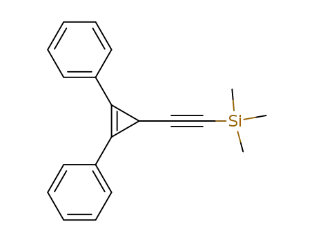 Silane, [(2,3-diphenyl-2-cyclopropen-1-yl)ethynyl]trimethyl-