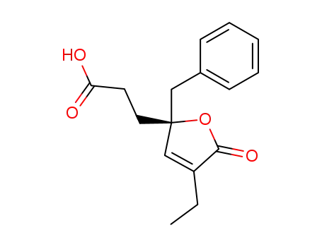 (5R)-5-benzyl-3-ethyl-5-[(2'-hydroxycarbonyl)ethyl]furan-2(5H)-one