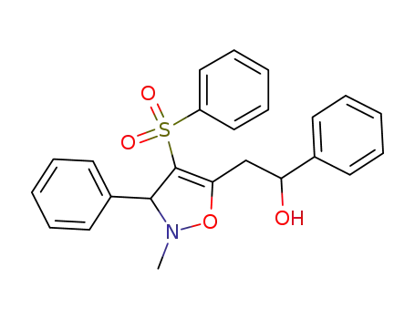 5-(2-hydroxyphenethyl)-2-methyl-3-phenyl-4-phenylsulphonyl-2,3-dihydroisoxazole
