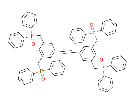 3,3',5,5'-tetrakis(diphenylphosphinoylmethyl)diphenylacetylene