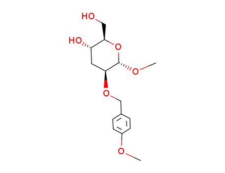 methyl 3-deoxy-2-O-(4-methoxybenzyl)-α-D-arabinopyranoside