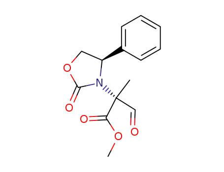 (-)-(2R)-Methyl 2-methyl-2-<(4R)-2-oxo-4-phenyl-1,3-oxazolidin-3-yl>-3-oxopropanoate