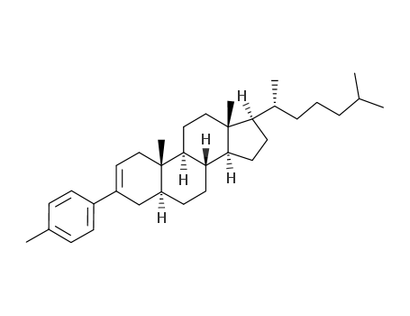 Molecular Structure of 73999-37-8 ((5S,8R,9S,10S,13R,14S,17R)-17-((R)-1,5-Dimethyl-hexyl)-10,13-dimethyl-3-p-tolyl-4,5,6,7,8,9,10,11,12,13,14,15,16,17-tetradecahydro-1H-cyclopenta[a]phenanthrene)