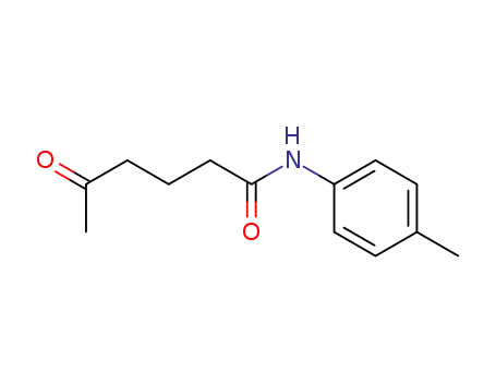 Molecular Structure of 84417-35-6 (Hexanamide, N-(4-methylphenyl)-5-oxo-)
