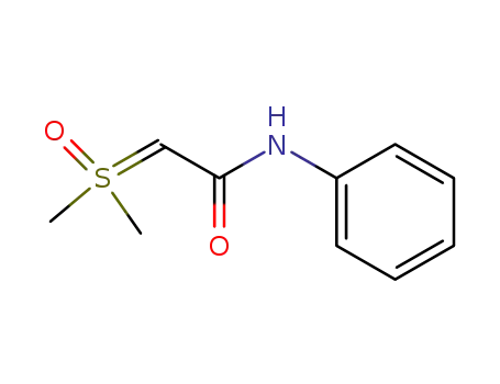 2-(dimethyl(oxo)-λ<sup>6</sup>-sulfanylidene)-N-phenylacetamide