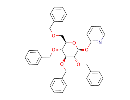 2-[(2,3,4,6-tetra-O-benzyl-β-D-glucopyranosyl)oxy]pyridine