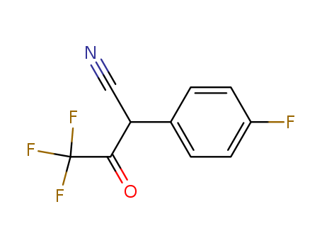 Benzeneacetonitrile, 4-fluoro-a-(trifluoroacetyl)-