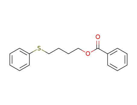 1-Butanol, 4-(phenylthio)-, benzoate