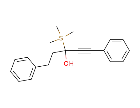 Benzenepropanol, a-(phenylethynyl)-a-(trimethylsilyl)-