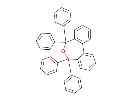 5,5,7,7-Tetraphenyl-5,7-dihydro-dibenz[<i>c,e</i>]oxepin
