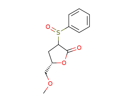 (S)-3-Benzenesulfinyl-5-methoxymethyl-dihydro-furan-2-one