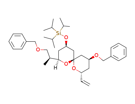 [(2R,4R,6R,8R,10S)-10-Benzyloxy-2-((S)-2-benzyloxy-1-methyl-ethyl)-8-vinyl-1,7-dioxa-spiro[5.5]undec-4-yloxy]-triisopropyl-silane