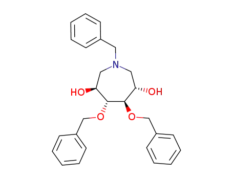 N-benzyl-3,4-di-O-benzyl-1,6-dideoxy-1,6-imino-L-iditol