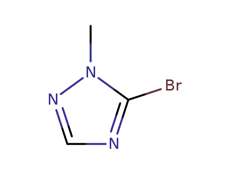 Molecular Structure of 16681-72-4 (5-bromo-1-methyl-1,2,4-triazole)