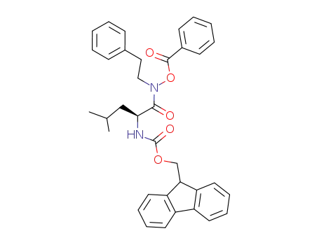 N-(2-phenylethyl)-N-(benzoyloxy)-N<sub>α</sub>-Fmoc-L-leucinamide