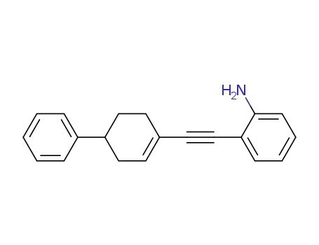 Benzenamine, 2-[(4-phenyl-1-cyclohexen-1-yl)ethynyl]-
