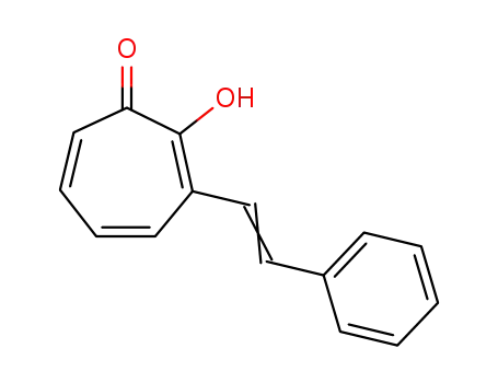 2-HYDROXY-4-STYRYL-2,4,6-CYCLOHEPTATRIEN-1-ONE