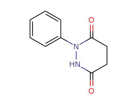 Molecular Structure of 61446-43-3 (3,6-Pyridazinedione, tetrahydro-1-phenyl-)