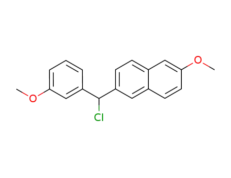 chloro<2-(6-methoxynaphtalenyl)>(3-methoxyphenyl)methane
