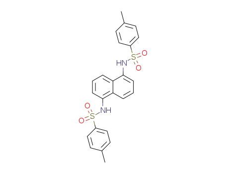 Molecular Structure of 57159-76-9 (Benzenesulfonamide,N,N'-1,5-naphthalenediylbis[4-methyl-)