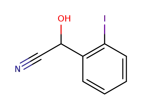 Benzeneacetonitrile, a-hydroxy-2-iodo-
