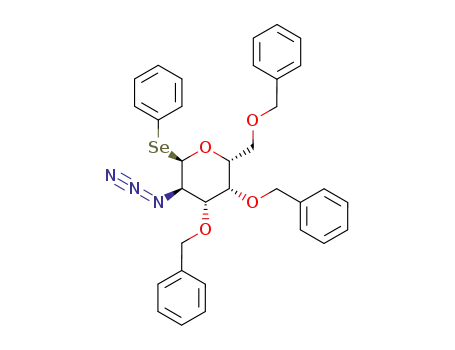 Phenyl 2-azido-3,4,6-tri-O-benzyl-2-deoxy-1-seleno-α-D-galactopyranoside