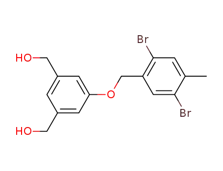 5-(2,5-Dibromo-4-methylbenzyloxy)-1,3-benzenedimethanol