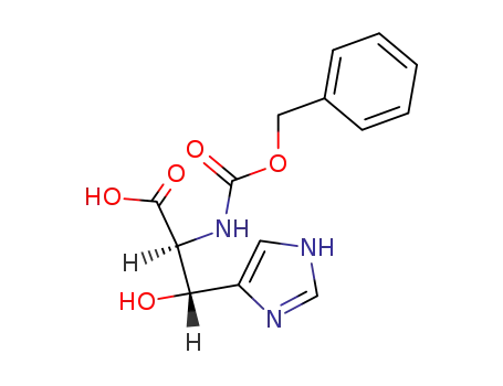 N<sup>α</sup>-(benzyloxycarbonyl)-erythro-β-hydroxy-L-histidine