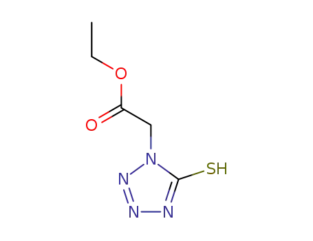 Molecular Structure of 56610-83-4 (1H-Tetrazole-1-acetic acid, 2,5-dihydro-5-thioxo-, ethyl ester)