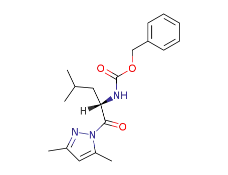 (S)-1-(2'-benzyloxycarbonylamino-4'-methylpentanoyl)-3,5-dimethylpyrazole