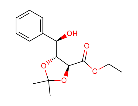 ethyl (2S,3R,4R)-4-hydroxy-2,3-isopropylidenedioxy-4-phenylbutanoate