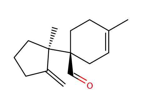 (1R)-4-methyl-1-[(1S)-1-methyl-2-methylidenecyclopentyl]cyclohex-3-ene-1-carbaldehyde