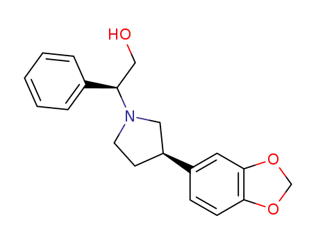 (S)-2-((R)-3-Benzo[1,3]dioxol-5-yl-pyrrolidin-1-yl)-2-phenyl-ethanol