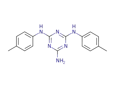 1,3,5-Triazine-2,4,6-triamine, N,N'-bis(4-methylphenyl)-