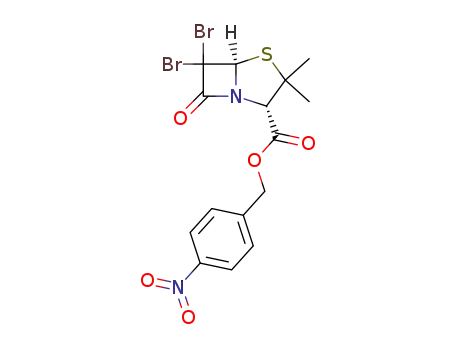 P-니트로벤질-6,6-디브로모페니실린산염