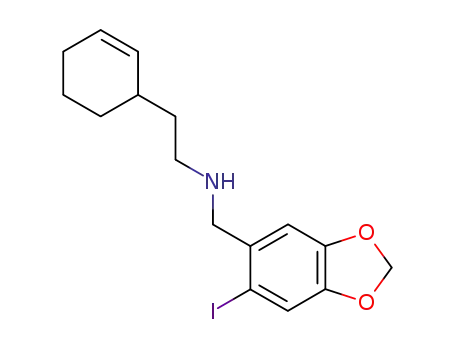 N-[2-(cyclohex-2-enyl)ethyl]-6-iodo-1,3-benzodioxole-5-methanamine