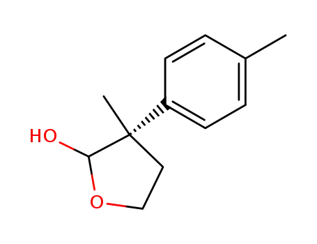 (3S)-2-hydroxy-3-methyl-3-(4-methylphenyl)tetrahydrofuran