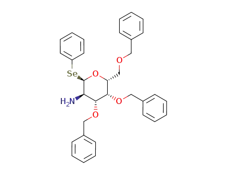 phenyl-2-amino-3,4,6-tri-O-benzyl-2-deoxy-1-seleno-α-D-galactopyranoside