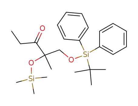 1-(tert-Butyl-diphenyl-silanyloxy)-2-methyl-2-trimethylsilanyloxy-pentan-3-one