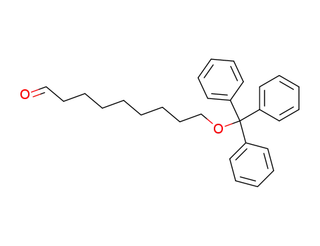 9-trityloxynonanal