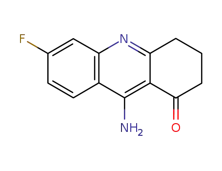 9-amino-3,4-dihydro-6-fluoroacridin-1(2H)-one