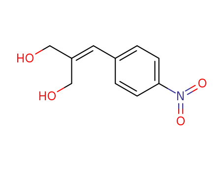 Molecular Structure of 104143-50-2 (1,3-Propanediol, 2-[(4-nitrophenyl)methylene]-)
