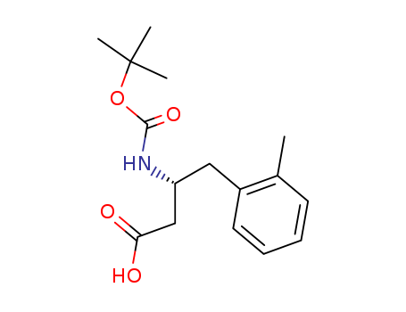 (R)-3-((tert-Butoxycarbonyl)amino)-4-(o-tolyl)butanoic acid