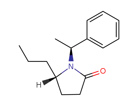(5S)-(-)-1-<(1S)-1-Phenylethyl>-5-propyl-2-pyrrolidinone