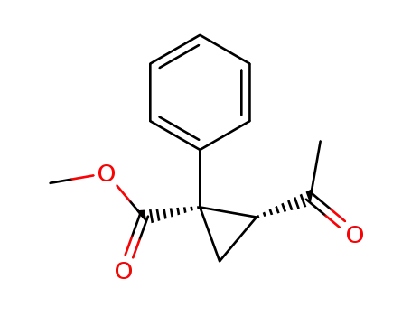 (1S,2R)-2-Acetyl-1-phenyl-cyclopropanecarboxylic acid methyl ester
